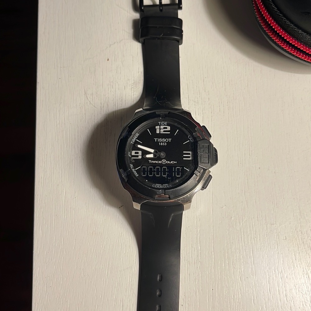Tissot T race touch aluminum watch, great condition. Worn 5-10 times.